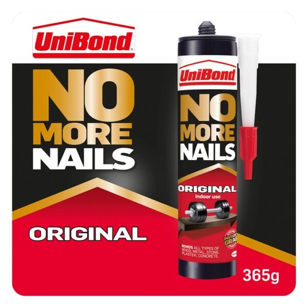 UniBond No More Nails Original Grab Adhesive Cartridge 365g - Image 2